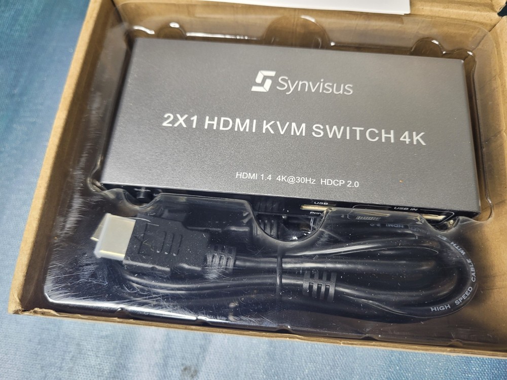 Synvisus HDMI KVM Switch 4k