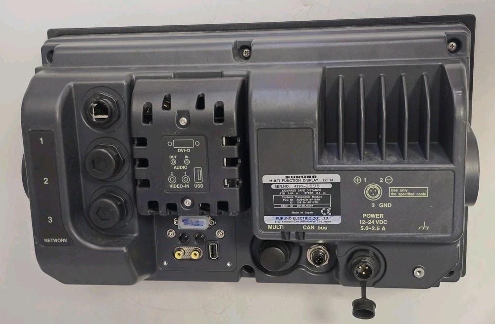 Furuno TZT14 Multi Function Display MFD 14" LCD.