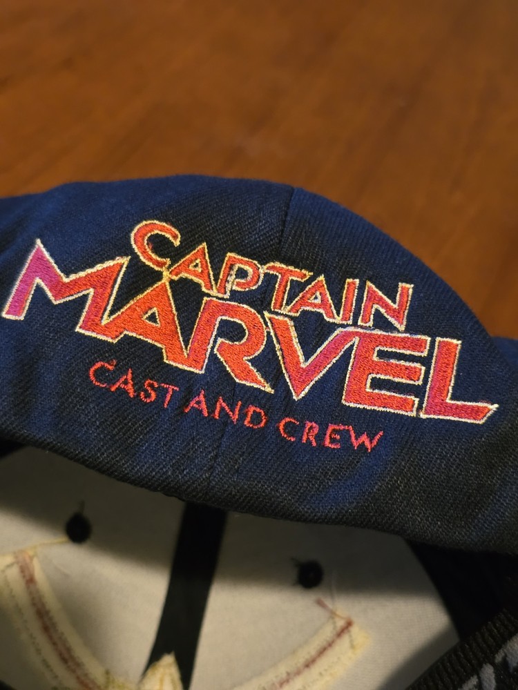 Captain Marvel Marvel Studios Cast & Crew FLEXFIT L XL Hat
