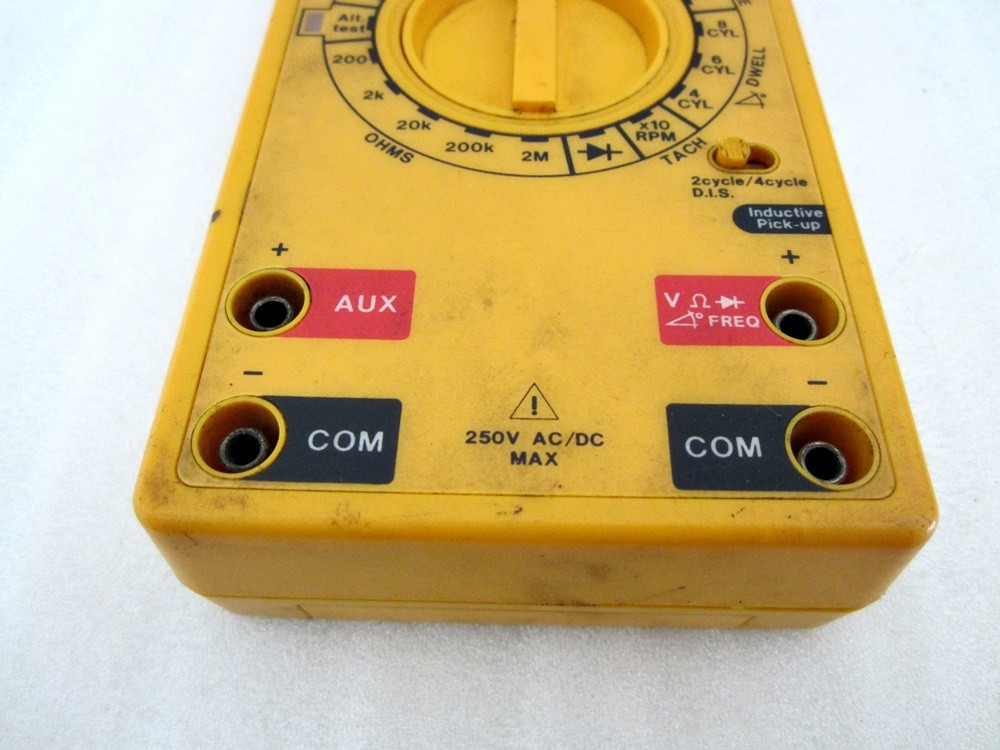 Vintage MAC Tools Digital Multi-Meter with Leads ET955