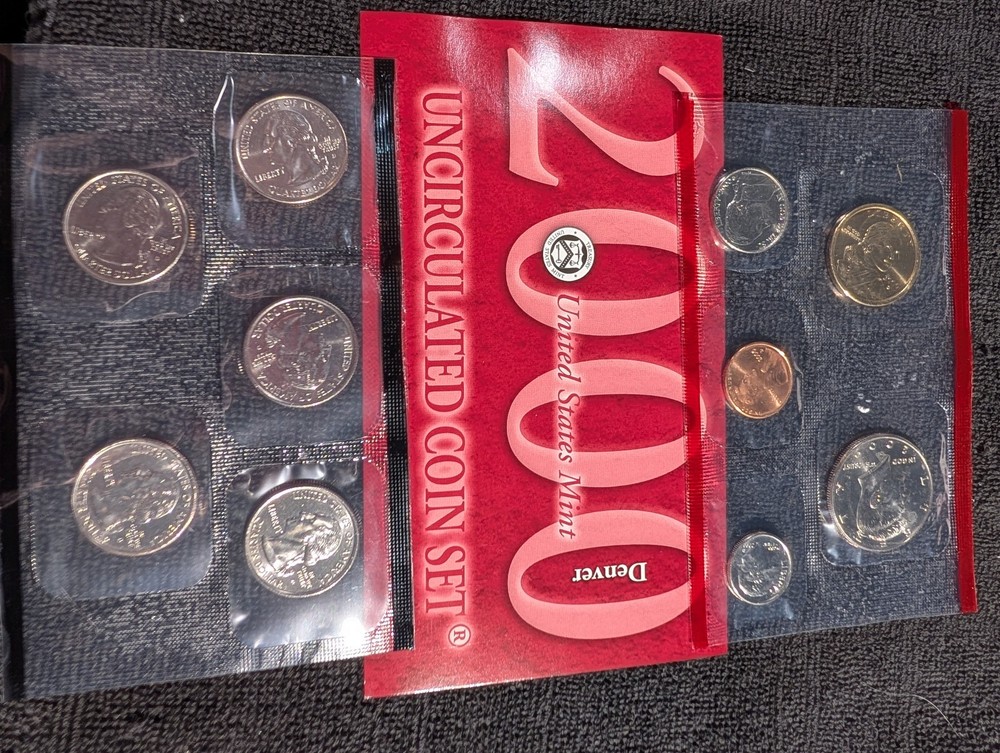 2000 US Mint Uncirculated set OGP