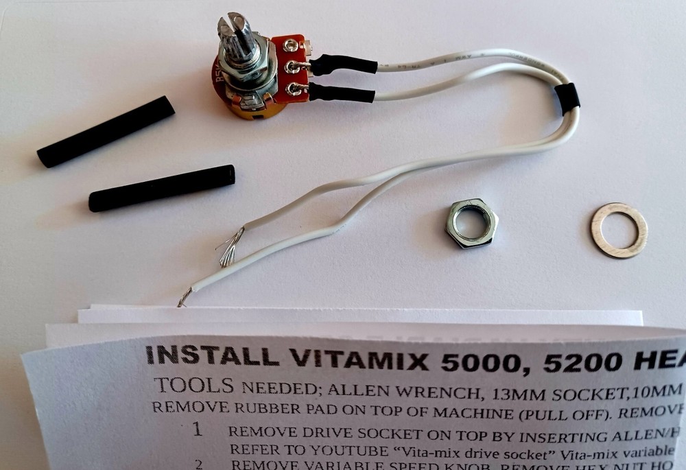 5000,5200 FITS VITAMIX NEW REPLACEMENT VARIABLE SPEED SWITCH POTENTIOMETER-FAST