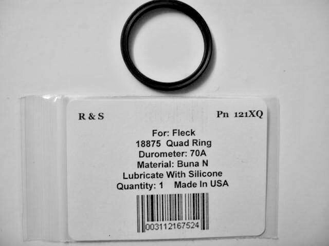 Fleck 18875 Quad O-ring  / R&S 121XQ / Buna n Material