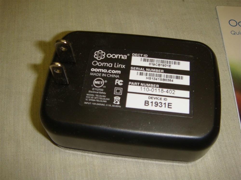 OOMA LINKX REMOTE PHONE JACK - LOOK!