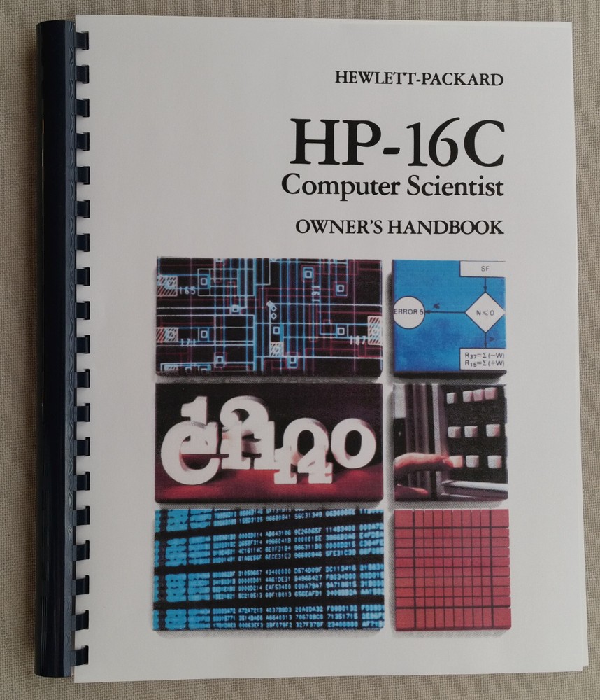 Manual for Hewlett Packard HP 16C Calculator