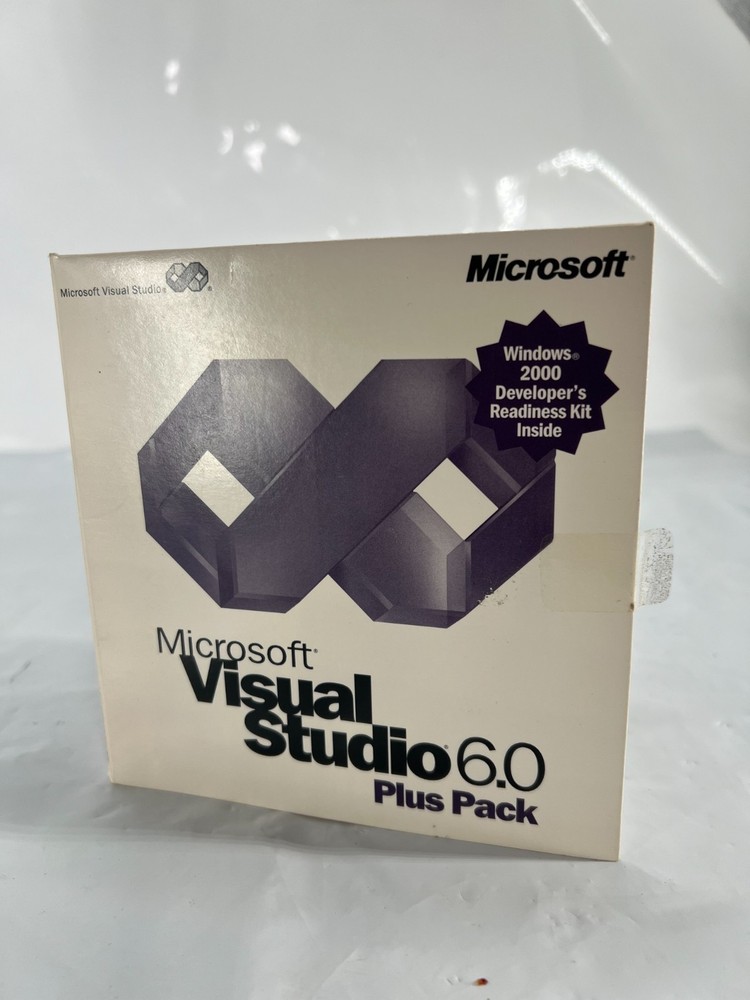 Microsoft Visual Studio 6 6.0 Plus Pack