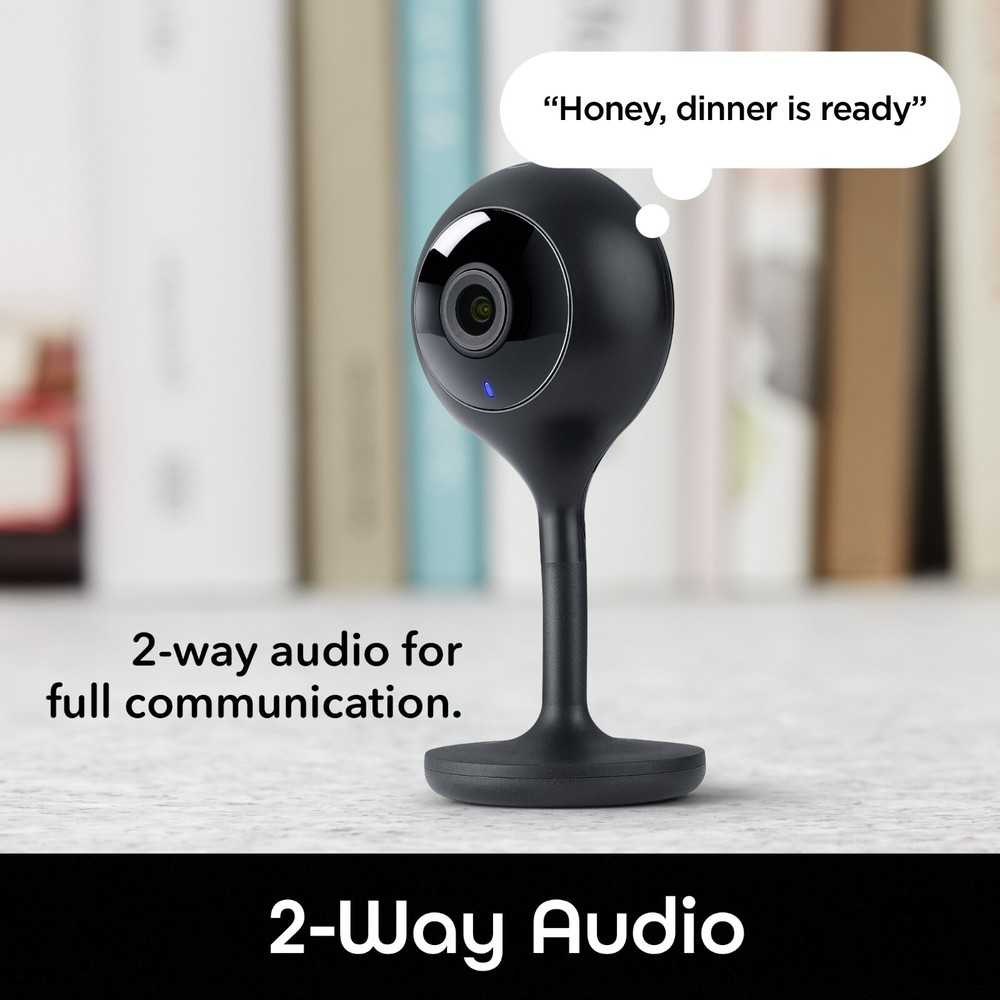 Geeni Look 2 Pack 1080p HD Smart Wi-Fi Security Camera System with Voice Control