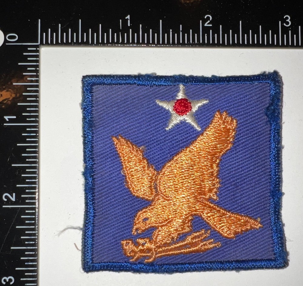 WWII US 2nd Army Air Force AAF US Made Twill Patch