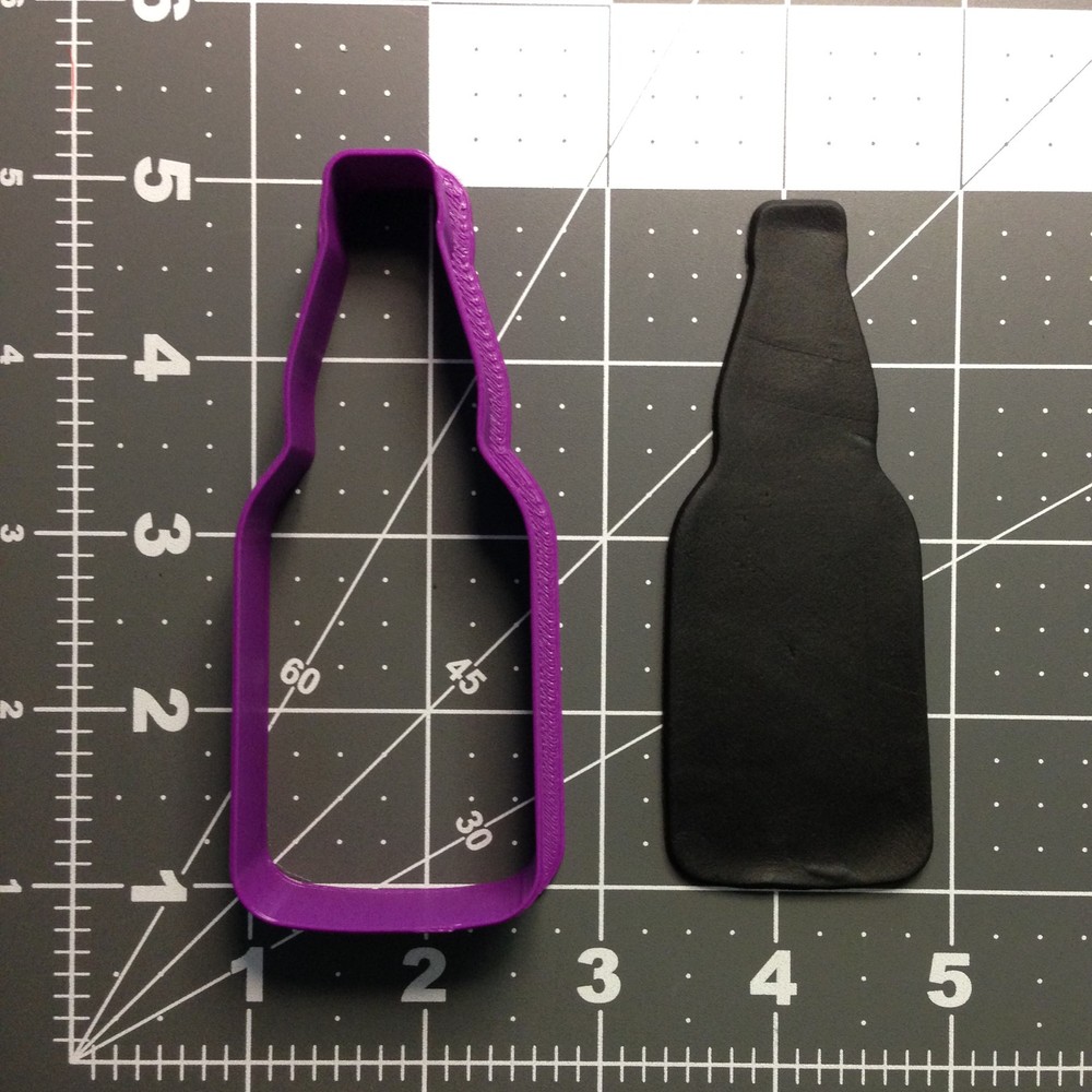 Beer Bottle 101 Cookie Cutter
