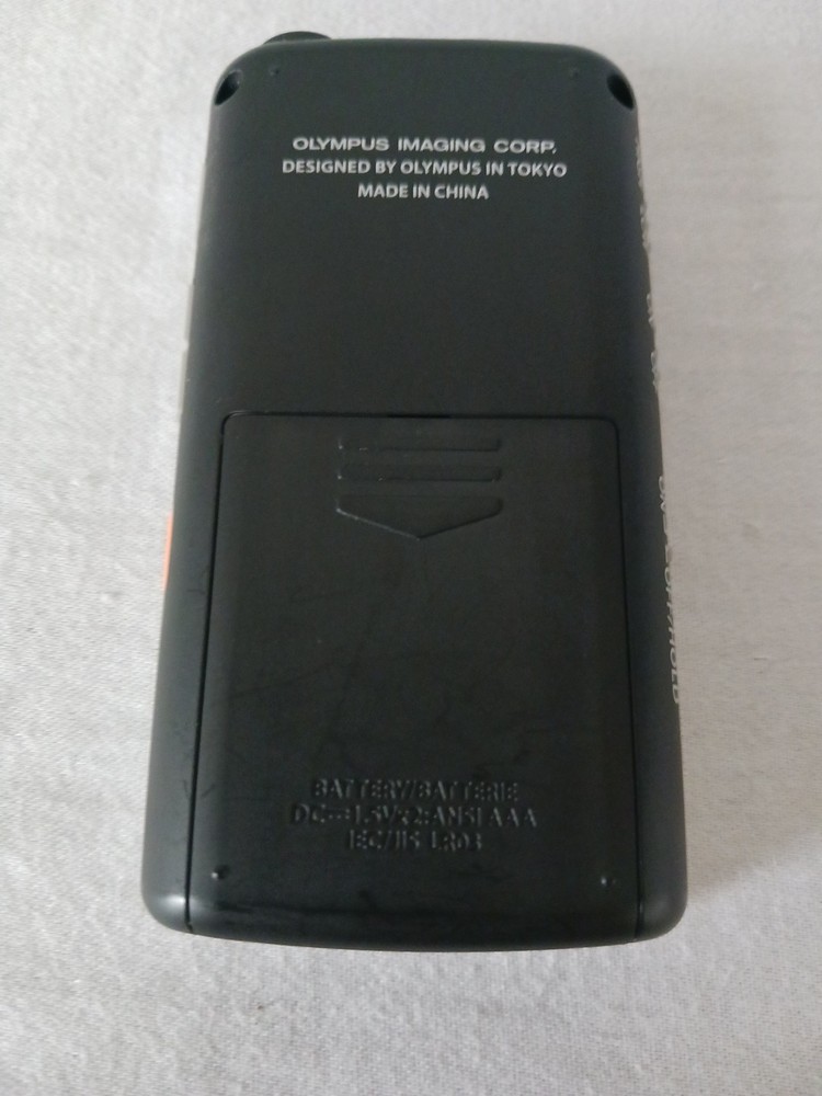 Olympus Note Corder DP-201 Digital Handheld Voice Recorder Player - TESTED - EUC