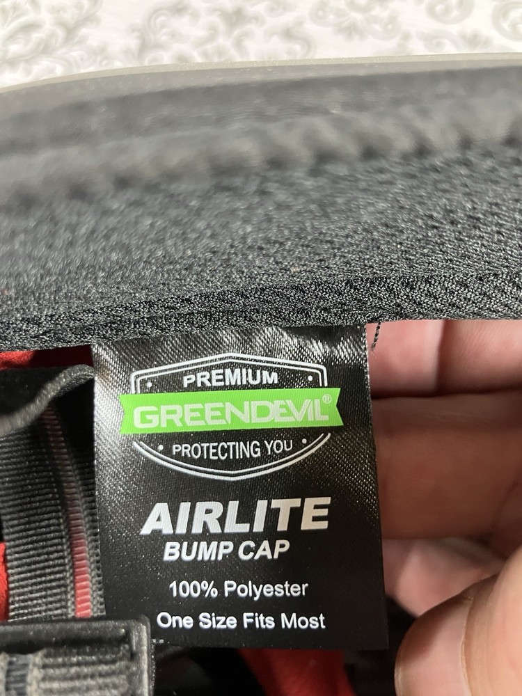 Green Devil Air Lite Bump Cap Black