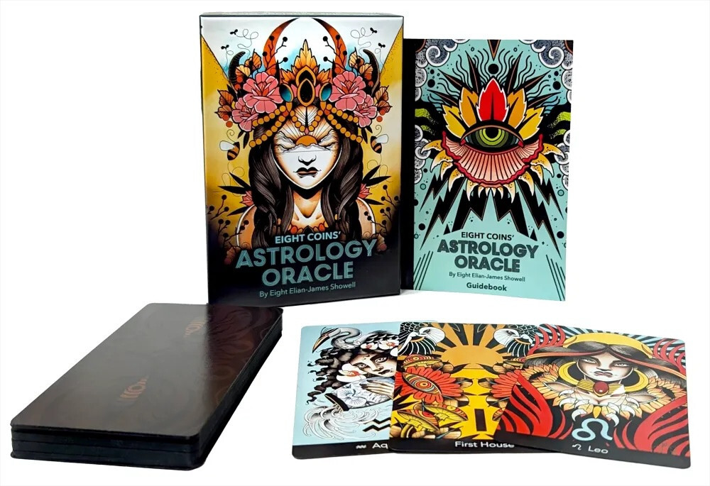 Eight Coins' Astrology Oracle Card Deck & Guidebook!
