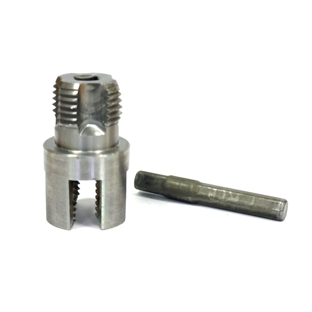 2 Pack Integrated Internal External & Pipe Threading-Tool, PVC Pipe Threader Kit