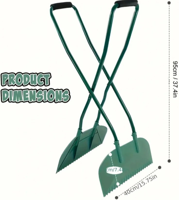 long handed leaf grabber