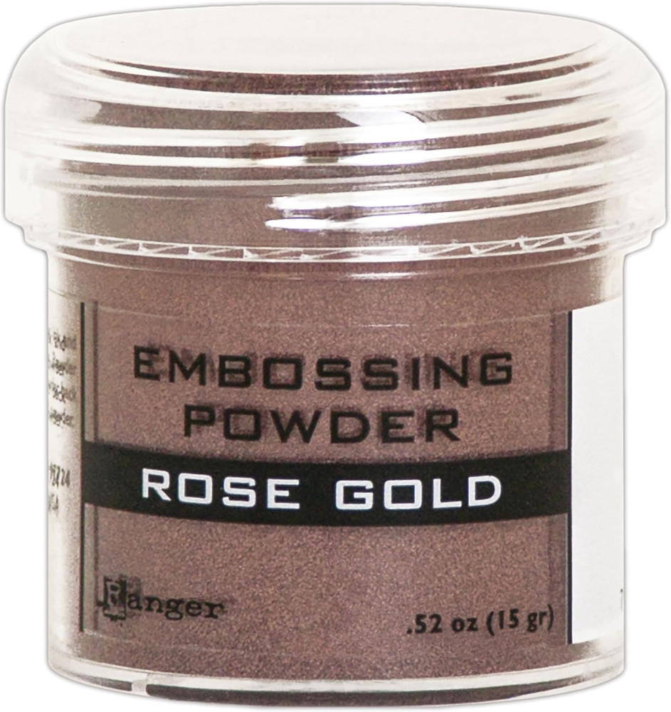 Rose Gold Metallic Embossing Powder, Multicolored