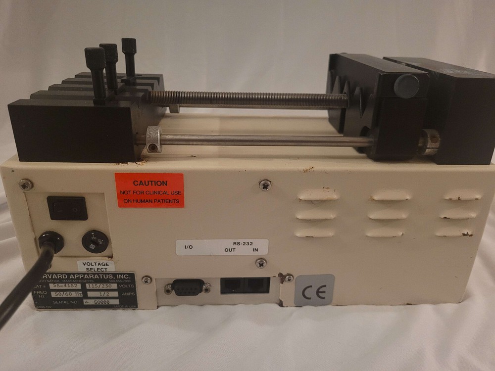 Harvard Apparatus Programmable Infuse / Windrawal Syringe Pump 55-4152