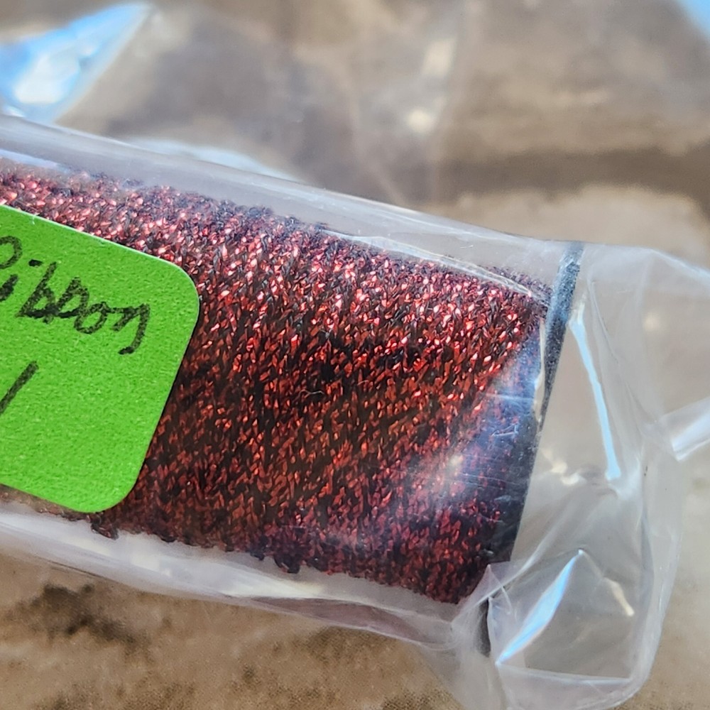 Kreinik 1/8" Ribbon Ruby Red 5 Meter Spool
