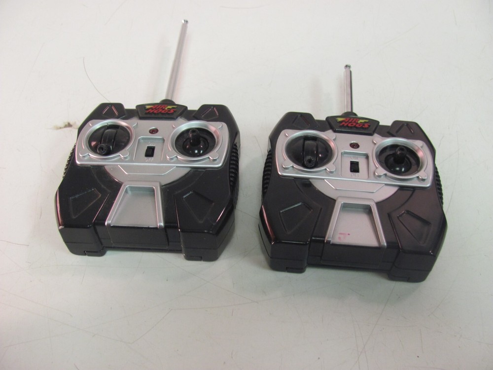 lot of 2 - Air Hogs 2006 Spin Master Remote Control Transmitter