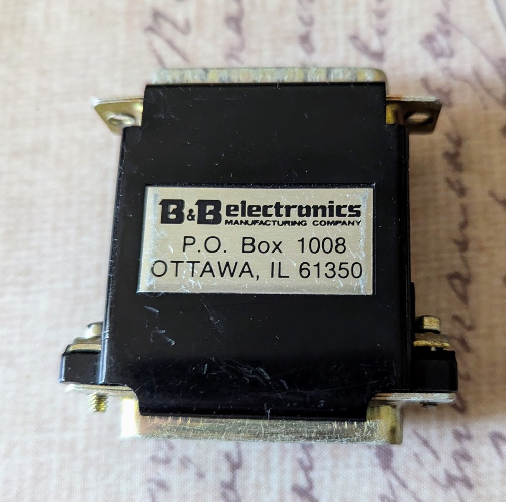 B&B Electronics RS-232 Mini Electronic Old Stock Tester