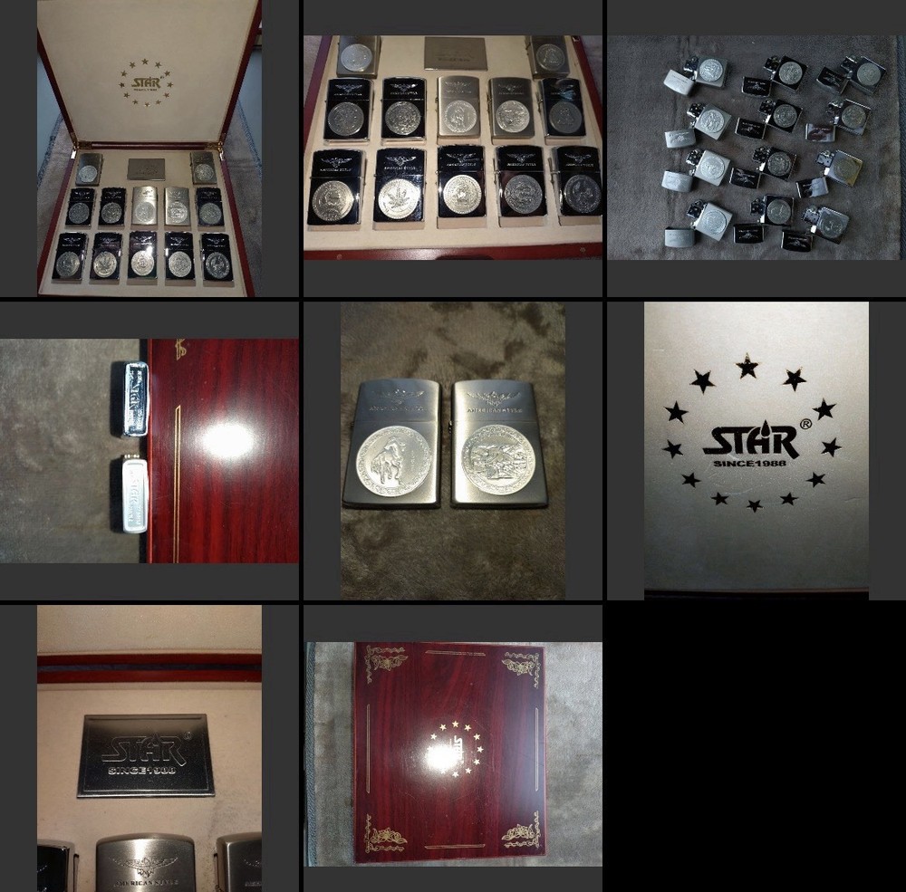 STAR oil lighter lighter set, 12 sets, about 2 lit