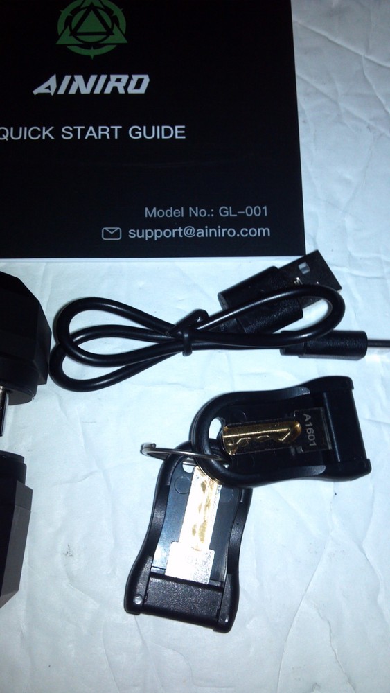 Ainiro Smart Biometric Gun Trigger Lock Model Number # GL-001
