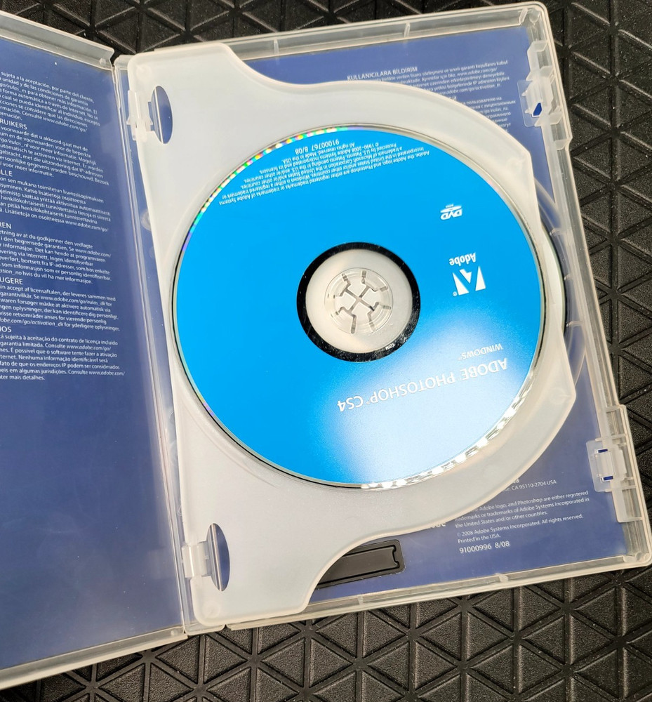 Adobe Photoshop CS4 Upgrade With Key