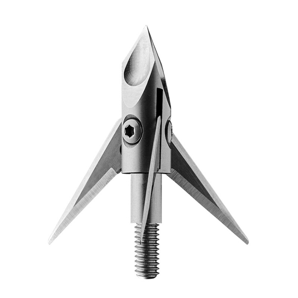 Arrow Tips Broadhead 100grain 3blade Archery Hunting Compound Bow Crossbow