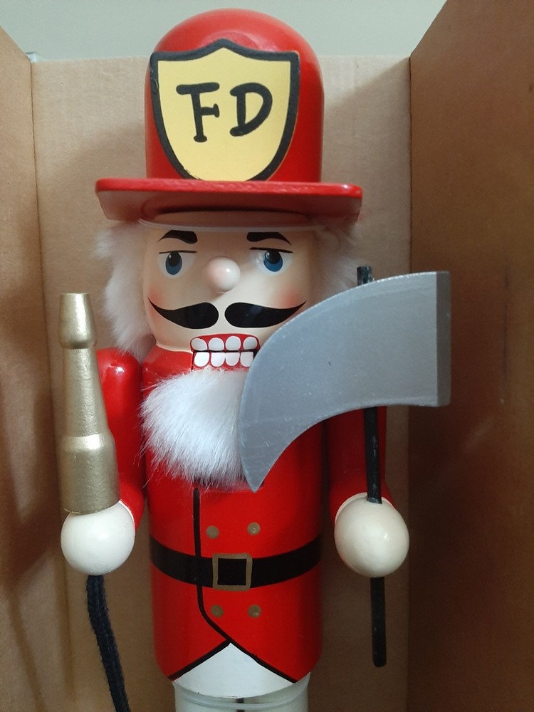 jc penney home collection fireman nutcracker