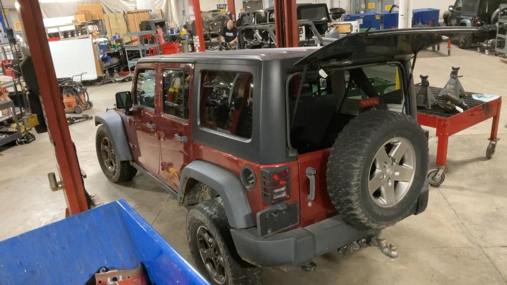 Used Windshield Frame fits: 2012 Jeep Wrangler Grade A