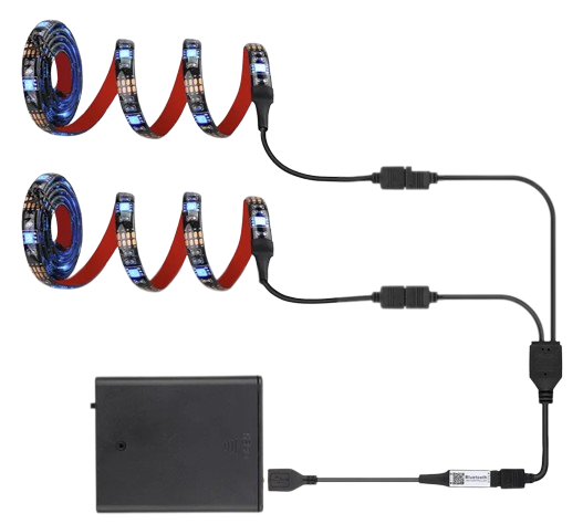JidSnow SnowBoard Bluetooth RGB LED Light Strips