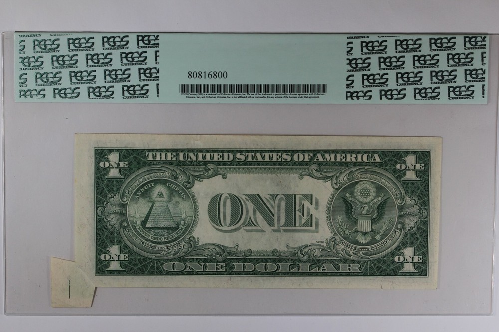 Fr. 1613W 1935D $1 PCGS EF45PPQ WIDE ERROR SILVER CERTIFICATE CUTTING ERROR