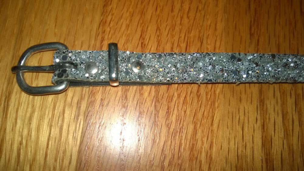 Female "SPARKY SILVER" Belt