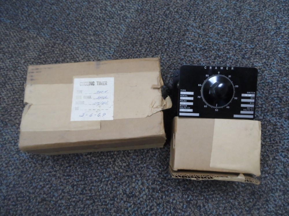 Cramer  540-24H Timer Switch 115v 60 cycles 10 amp