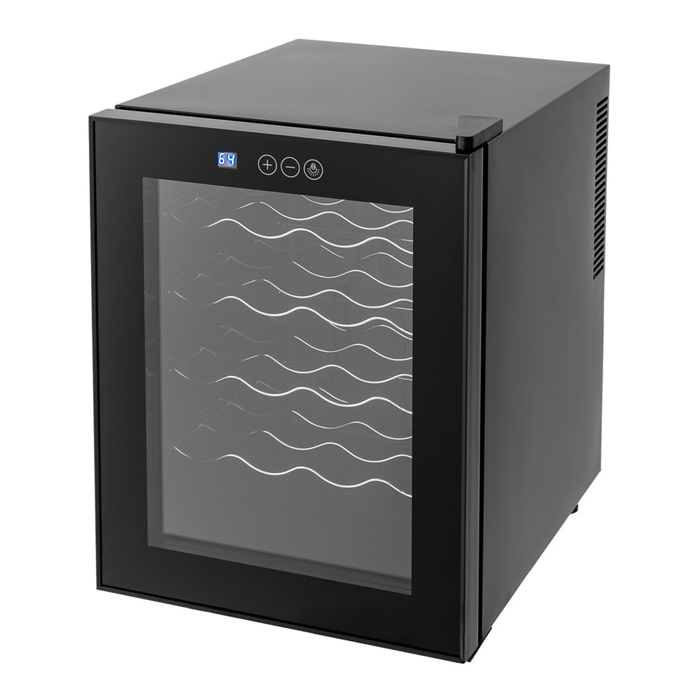 20 Bottle Wine Fridge Beverage Wine Chiller Wine Cooler Freestanding Rectangular