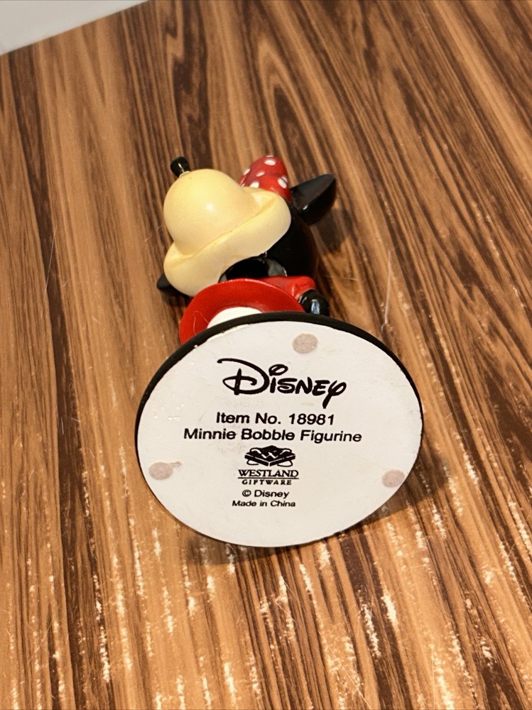 Minnie Mouse Bobblehead DISNEY Figurine