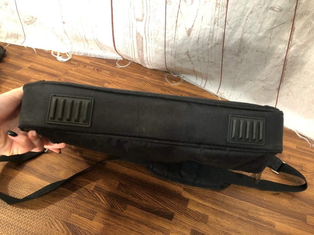 Dell Laptop Computer Briefcase Messenger Bag Shoulder Strap Black