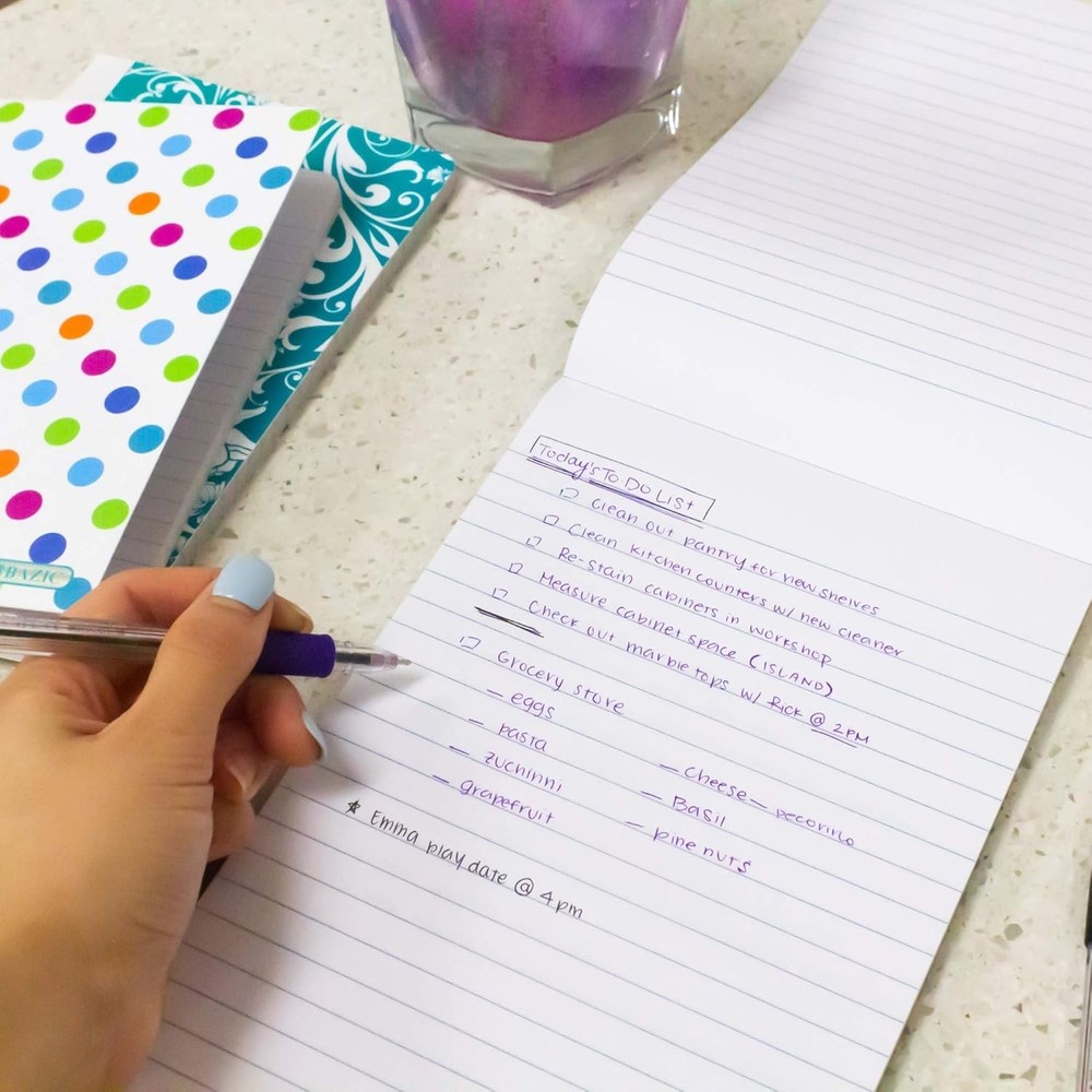 High-Quality 6" x 9" Writing Pad with 100 Sheets - Ideal for Organized Notes