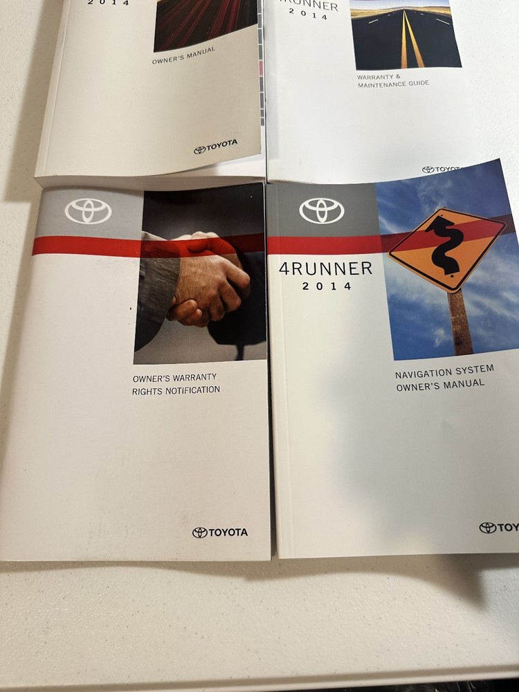 Toyota 4Runner 2014 Manuals Set OEM