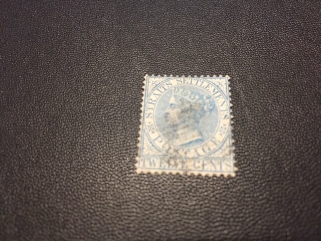 Straits Settlement 14 used