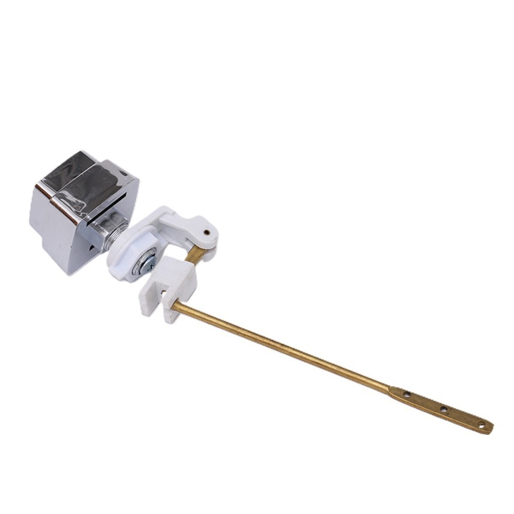 Tank Push Button Button Arm Brass Chrome Front Lever Flush Master Plumber