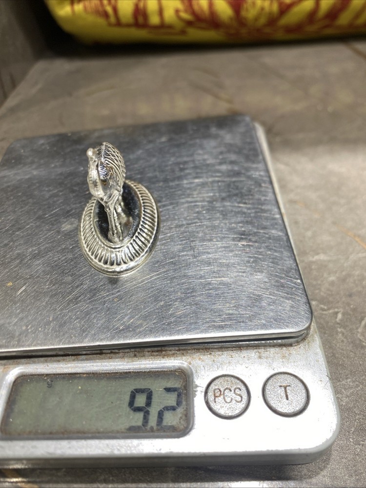 75% Purity Solid Silver Elephant 9 Gram New For Gifting