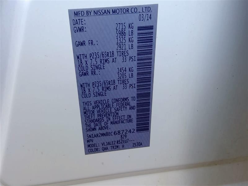 Fuse Box Cabin Fits 2014 PATHFINDR 574759