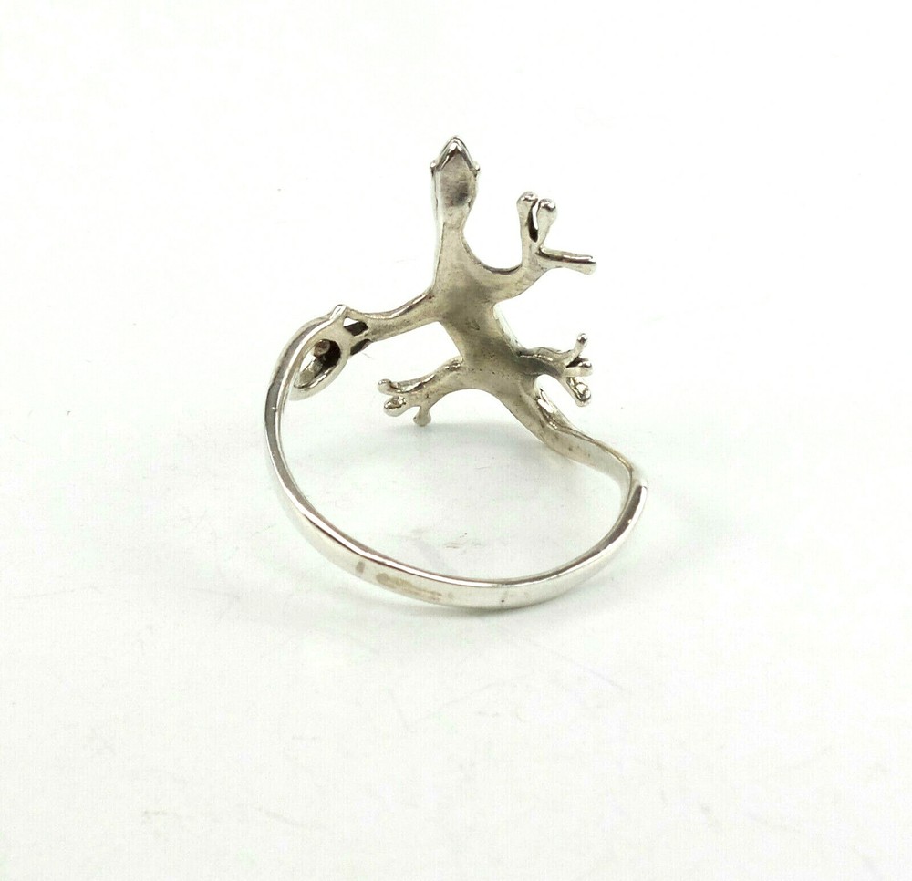 925 Sterling Silver Ring Lizard Finger Wrap Ring Sizes 5 -12