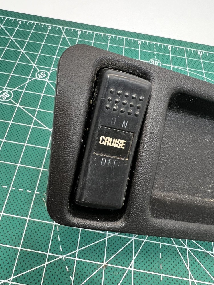 1991 - 1996 Dodge Stealth Cruise Speed Switch Button Control With Black Trim.