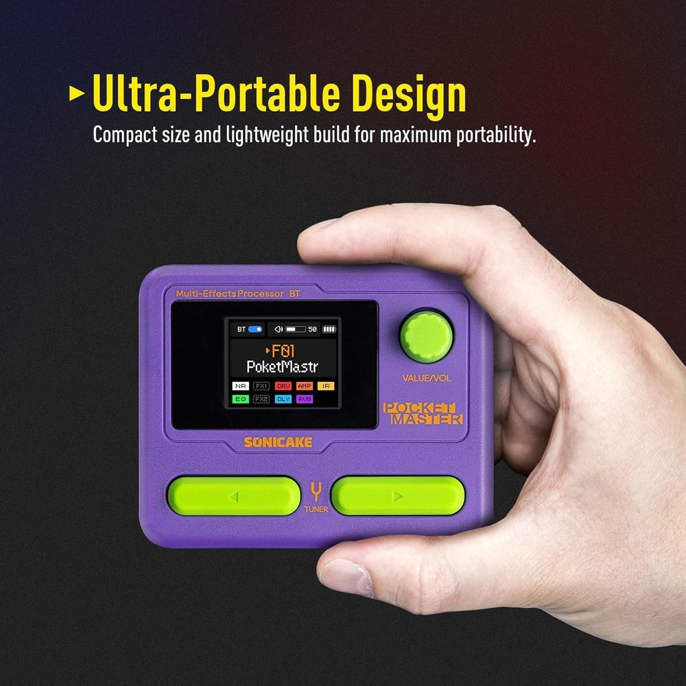 Portable Multi Effects Pedal - Amp Modeling