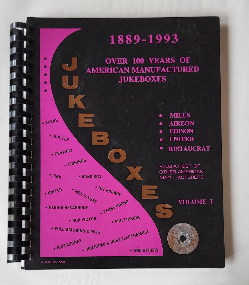 1889-1993 Jukeboxes-Frank Adams, Ph.D. First Edition Volume 1
