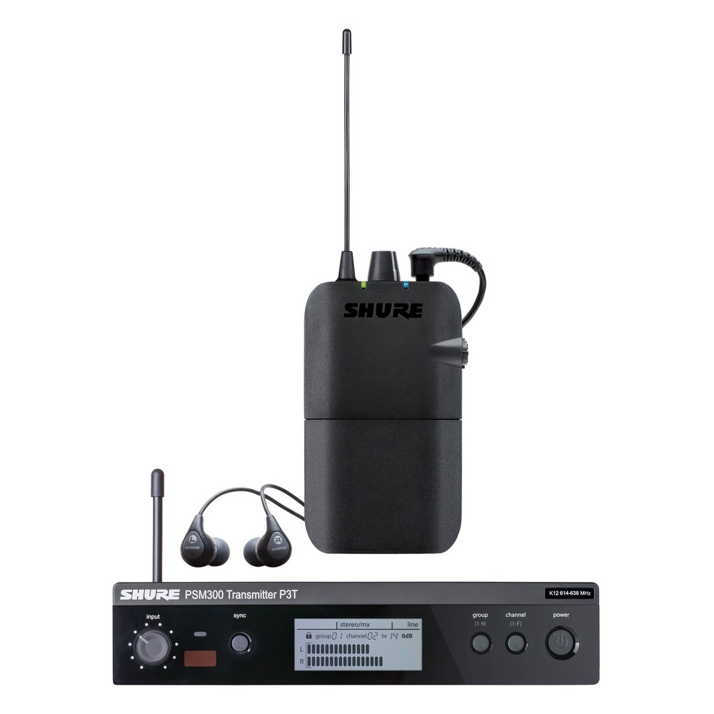 Shure P3TR112GR PSM300 Wireless System
