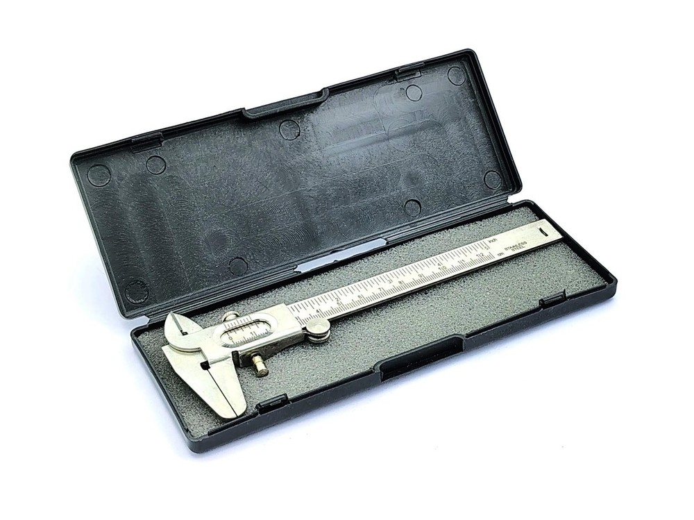 Non Digital Vernier Caliper Metric -Imperial Measuring System Tools for Insid...