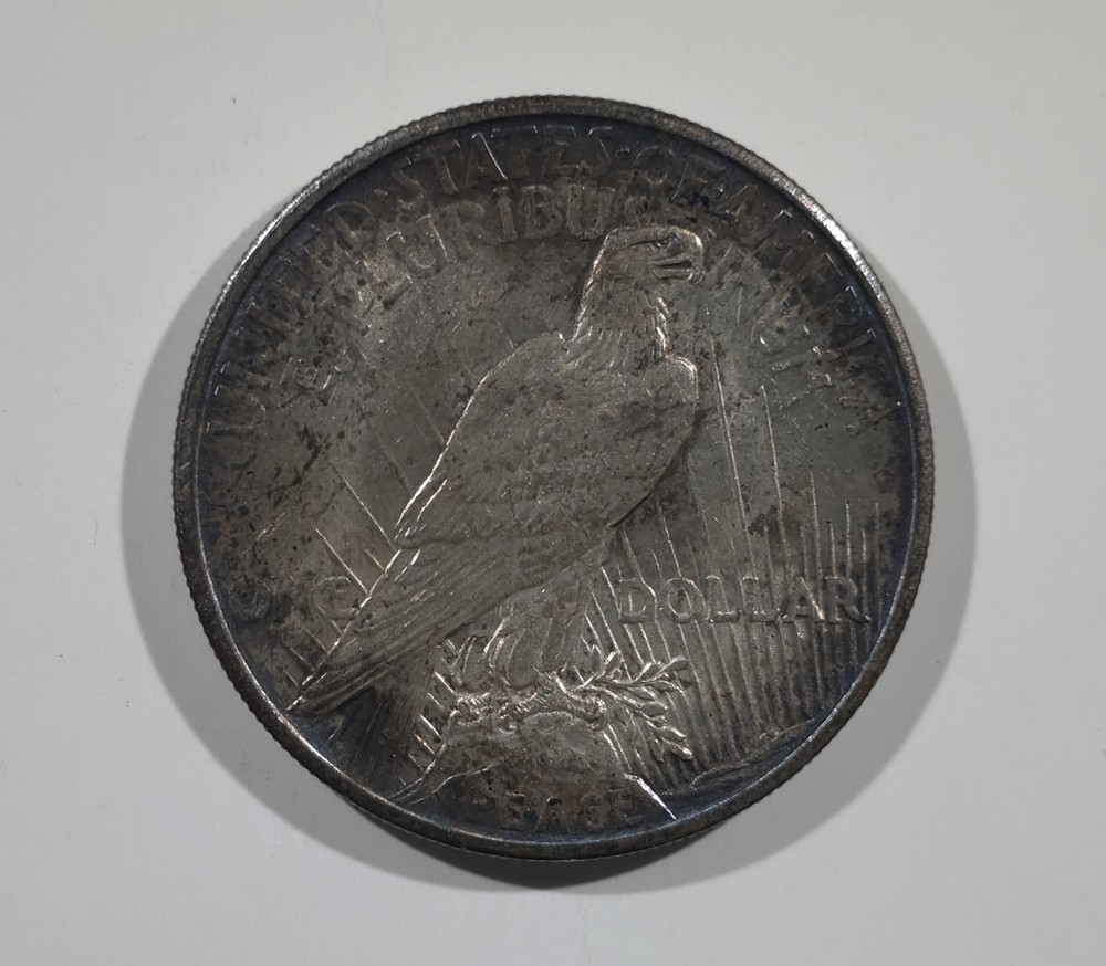 1921 Peace Dollar $1 fantastically Toned GEM Extremely Sharp Strike