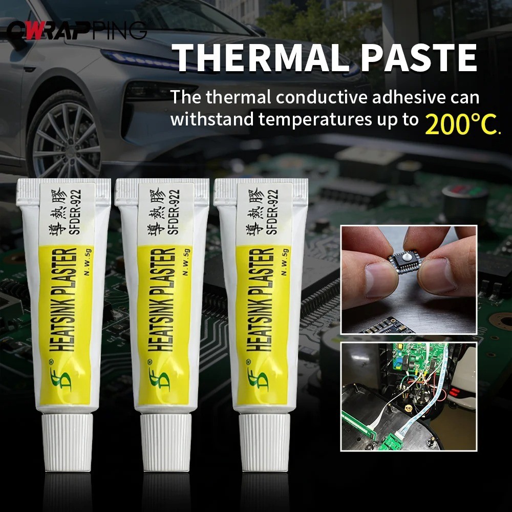 Thermal Silicone Paste Heat Conductive GPU CPU VGA Cooling Compound 1-20PCS
